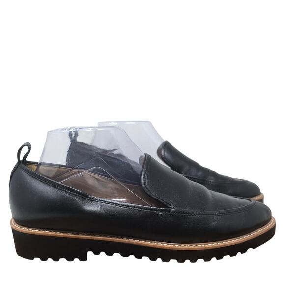 Susina Kaira Lea Loafers Slip On Shoes Black Leather Women's 9.5 - Picture 5 of 8